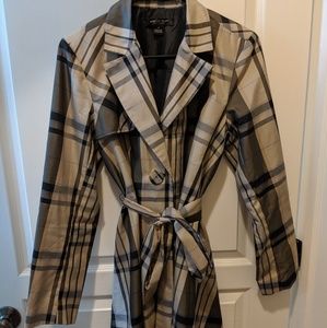 August Silk Coat